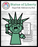 Statue of Liberty Shape Craft: Graph, Counting Activity fo