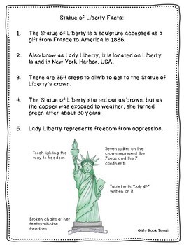 essay about the statue of liberty