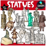 Statues Clip Art Set {Educlips clipart}
