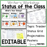 Writing Teaching Tools, Posters, Status of the Class and T