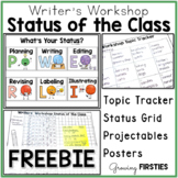 Status of the Class FREEBIE Graphic Organizers for Writers
