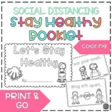 Stay Healthy BOOKLET | Social Distancing | Printable booklet