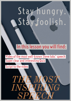 Preview of Stay hungry. Stay foolish. Steve Job's lessons.