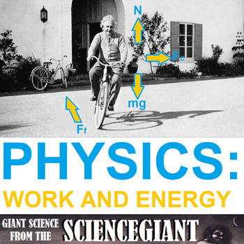 Preview of StayGiant Physics Bundle: Work and Energy
