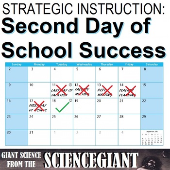 Preview of StayGiant Second Day of School Success