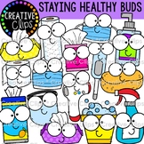 Staying Healthy Buds {Cleaning Clipart}