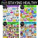 Staying Healthy Clipart Bundle {Creative Clips Clipart}