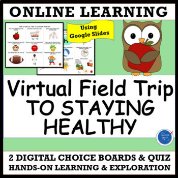 Preview of Staying Healthy Virtual Field Trip Activity | Doctors Nutrition Digital Resource