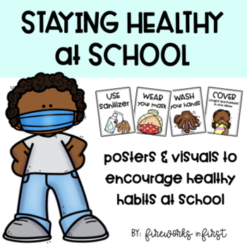 Staying Healthy at School: Healthy Habits Posters and Visuals | TpT