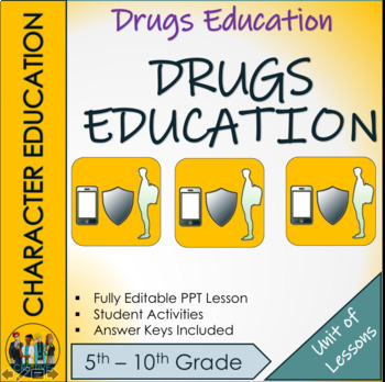 Preview of Staying Safe Online & Offline: Drugs Education Substance Use & Misuse 27 lessons
