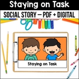 Staying on Task Social Story Following Directions Doing My