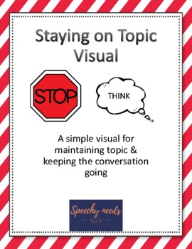 Stay on Topic Target Visual by Abigail Chinn