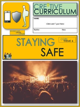 Preview of Staying safe in society Work Booklet