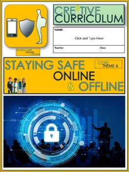 Preview of Staying safe online Work Booklet