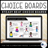 Steady Beat Choice Boards