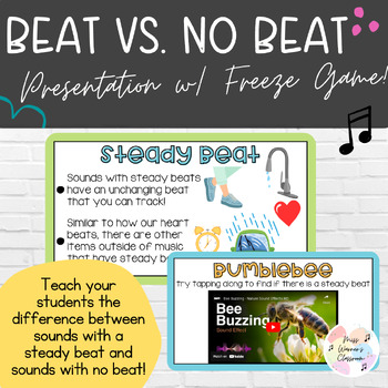Preview of Steady Beat vs. No Beat Presentation (plus a FREEBIE!)