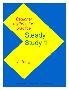 Preview of Steady Study 1   Rhythm Practice