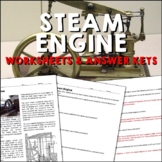 Steam Engine Industrial Revolution Reading Worksheets and 