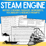 Steam Engine: Informational Passages, Worksheets, & Vocabu