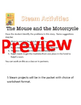 Preview of Steam Projects for The Mouse and the Motorcycle
