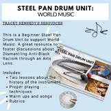 Steel Pan Drum Unit | History of Steel Pans | Songs Includ