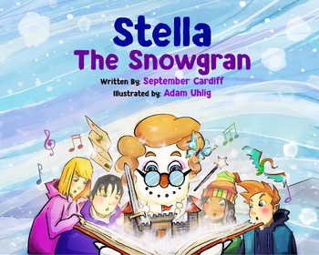 Preview of Stella The Snowgran Book on audio and sung