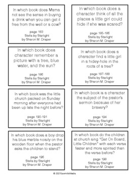 Stella by Starlight - 130+ EBOB Questions by SawmillsMedia | TpT