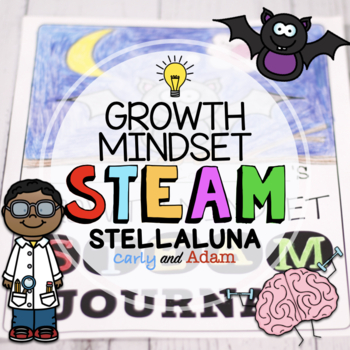 Preview of Stellaluna Bat Growth Mindset READ ALOUD STEAM™ Activity