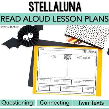 Preview of Stellaluna Read Aloud Lesson Plans Book Companion | Bats Nonfiction Twin Text