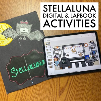 Preview of Stellaluna Lapbook & Distance Learning Digital Activities
