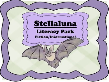 Preview of Stellaluna Literacy Pack- Common Core Literacy Activities