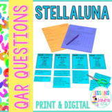 Stellaluna QAR Comprehension Questions with QAR Poster