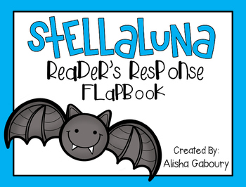 Preview of Stellaluna Reader's Response Flapbook