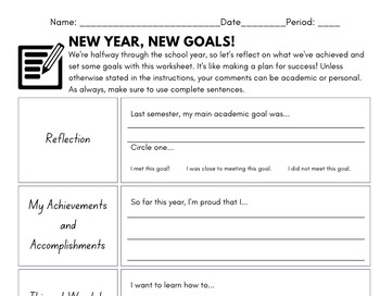 Preview of Stellar SMART Goals for a Spectacular New Year