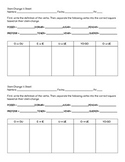 Stem Change Worksheet