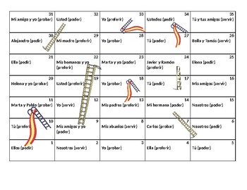 Snakes and ladders blank | TPT