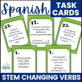 Stem Changing Verbs Spanish Task Cards