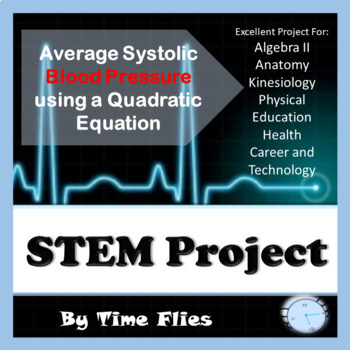 Preview of Stem Project - Blood Pressure, Math and Technology