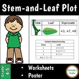 Stem And Leaf Plot Worksheet | Teachers Pay Teachers
