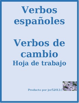 Stem-change verbs in Spanish worksheet 2 by jer | TpT