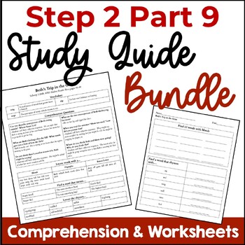 Preview of Step 2 Reading System Part 9 Study Guide Bundle
