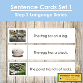 Step 2: Phonetic Sentence Cards Set #1 (PHOTOS) - Montesso