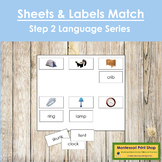 Step 2: Phonetic Sheets & Labels (PHOTOS) - Montessori Phonics