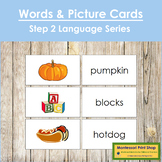 Step 2: Phonetic Words and Picture Cards - Montessori Phonics