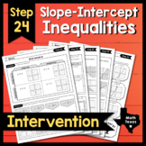 Step 24 ✩ Graph Two-Variable Inequalities ✩ Texas Algebra 