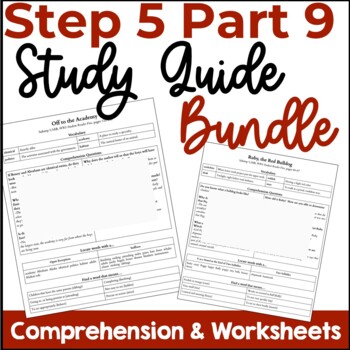 Preview of Step 5 Reading System Part 9 Study Guide Bundle