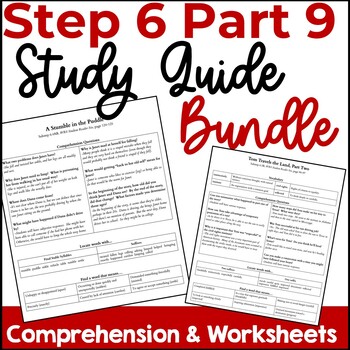 Preview of Step 6 Reading System Part 9 Study Guide Bundle