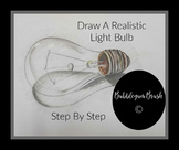 Step By Step Drawing A Realistic Light Bulb