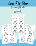 Step By Step Drawing Guide- Animals