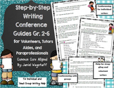 Step-By-Step Writing Conference Guides for Volunteers & Tu